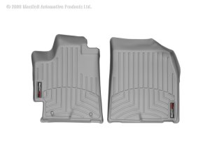 Toyota Highlander FloorLiner - Front - WeatherTech - DigitalFit - Grey - `08-`13