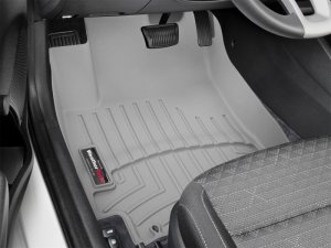 Kia Rio FloorLiner - Front - WeatherTech - DigitalFit - Grey - `18-`27
