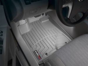 Toyota Highlander FloorLiner - Front - WeatherTech - DigitalFit - Grey - `08-`13