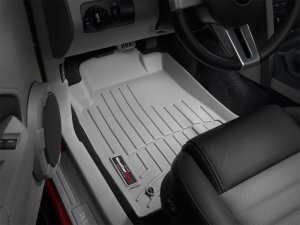 Ford Mustang FloorLiner - Front - WeatherTech - DigitalFit - Grey - `05-`09