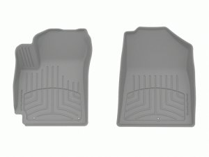 Kia Soul Floor Mats - Front - WeatherTech - FloorLiner HP - Grey - `20-`24