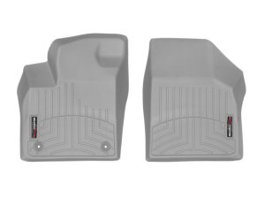 Volkswagen Atlas FloorLiner - Front - WeatherTech - DigitalFit - Grey - `19-`24 Volkswagen Atlas FloorLiner - Front - WeatherTech - DigitalFit - Grey - `19-`24