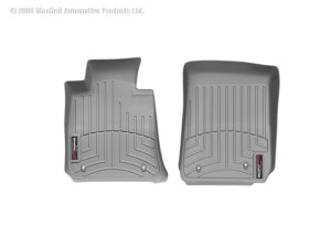 BMW 335i FloorLiner - Front - WeatherTech - DigitalFit - Grey - `06-`12
