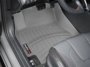 Hyundai Elantra FloorLiner - Front - WeatherTech - DigitalFit - Grey - `21-`27