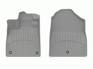 Honda Pilot Floor Mat Set - Front - WeatherTech - FloorLiner HP - Grey - `23-`24