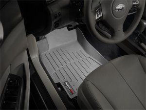 Subaru Forester FloorLiner - Front - WeatherTech - DigitalFit - Grey - `09-`13