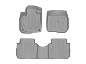 Genesis GV70 Floor Liners - Front + Rear - WeatherTech - FloorLiner HP - Gray  - 2026+