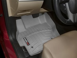 Mazda Mazda3 Floor Mats - Front - WeatherTech - DigitalFit - Grey - `10-`27