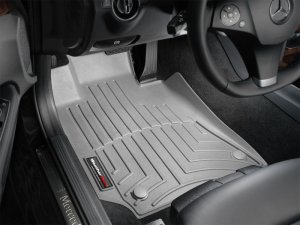 Mercedes-Benz E-Class FloorLiner - Front - WeatherTech - DigitalFit - Grey - `10-`27 Mercedes-Benz E-Class FloorLiner - Front - WeatherTech - DigitalFit - Grey - `10-`27