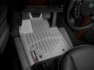 Land Rover Range Rover Floor Liners - Front - WeatherTech - FloorLiner DigitalFit - Grey - `10-`27