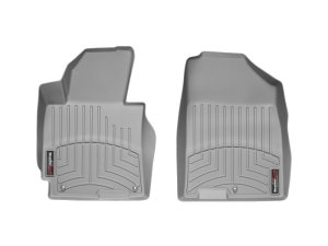 Hyundai Elantra Floor Liner - Front - WeatherTech - DigitalFit - Grey - `11-`27