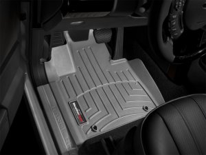 Land Rover Range Rover Floor Liners - Front - WeatherTech - FloorLiner DigitalFit - Grey - `11-`27
