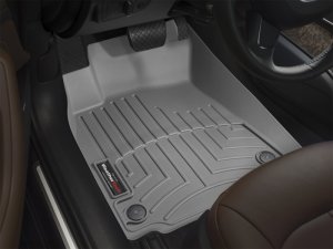 Hyundai Accent Floor Mat Set - Front - WeatherTech - DigitalFit - Grey - `12-`27