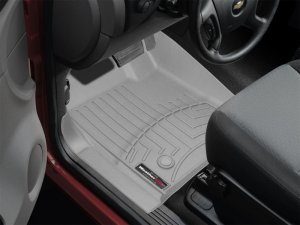 Chevrolet Silverado FloorLiner - Front - WeatherTech - DigitalFit - Grey - `07-`13