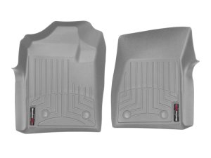 Chevrolet Silverado FloorLiner - Front - WeatherTech - DigitalFit - Grey - `07-`13