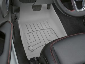 GMC Terrain FloorLiner - Front - WeatherTech - HP - Grey - `12-`17