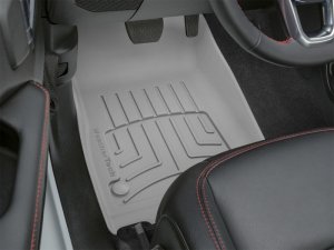 GMC Terrain FloorLiner - Front - WeatherTech - HP - Grey - `12-`17
