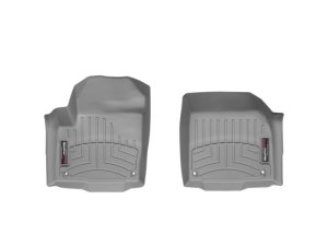 Land Rover Range Rover Evoque Floor Liners - Front - WeatherTech - FloorLiner DigitalFit (HDTE) - Grey - `12-`27
