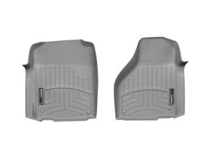 Dodge Ram FloorLiner - Front - WeatherTech - DigitalFit - Grey - `12-`13
