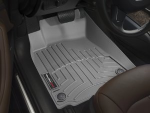 Land Rover Range Rover Floor Liners - Front - WeatherTech - DigitalFit - Grey - `13-`27