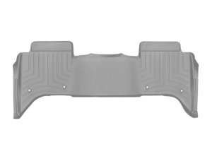 Land Rover Range Rover Floor Mats - Rear - WeatherTech - FloorLiner DigitalFit (No 2nd Row Console) - Grey - `18-`27