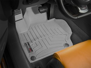 Audi TTS FloorLiner - Front - WeatherTech - DigitalFit - Grey - `08-`13