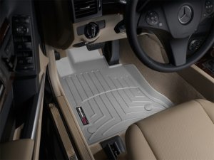 Mercedes-Benz GLK-Class FloorLiner - Front - WeatherTech - DigitalFit - Grey - `13-`27 Mercedes-Benz GLK-Class FloorLiner - Front - WeatherTech - DigitalFit - Grey - `13-`27