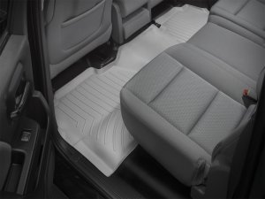 Chevrolet Silverado 1500 FloorLiner - Rear - WeatherTech - DigitalFit - Grey - `14-`15