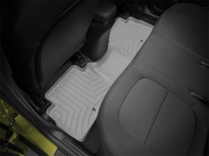 Kia Soul FloorLiner - Rear - WeatherTech - DigitalFit - Grey - `14-`27