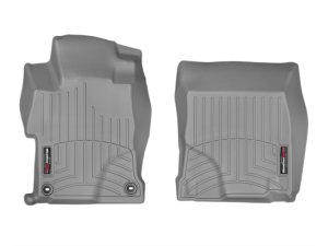 Honda Civic FloorLiner - Front - WeatherTech - DigitalFit - Grey - `14-`15