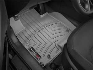Hyundai Tucson FloorLiner - Front - WeatherTech - DigitalFit - Grey - `14-`15
