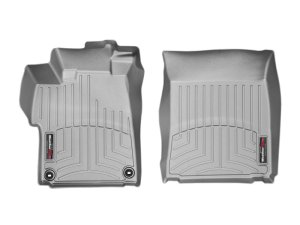 Honda Civic FloorLiner - Front - WeatherTech - DigitalFit - Grey - `14-`15