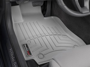 Mercedes-Benz C-Class FloorLiner - Front - WeatherTech - DigitalFit - Grey - `15-`19