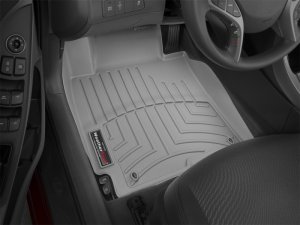 Hyundai Elantra FloorLiner - Front - WeatherTech - Grey - `14-`27