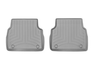 Audi A8 FloorLiner - Rear - WeatherTech - DigitalFit - Grey - `11-`18