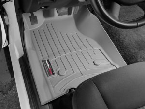 Chevrolet Colorado FloorLiner - Front - WeatherTech - DigitalFit - Grey - `04-`12