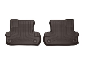 Mercedes-Benz S-Class Coupe FloorLiner - Rear - WeatherTech - DigitalFit - Cocoa - `17-`27