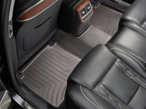 Kia K900 FloorLiner - Rear - WeatherTech - DigitalFit - Cocoa - `19-`27