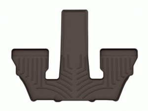BMW X7 M50i Floor Mat - Rear - WeatherTech - FloorLiner HP - Cocoa - `20-`22
