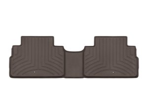 Kia Telluride Floor Mat Set - Rear - WeatherTech - FloorLiner HP - Cocoa - `20-`27