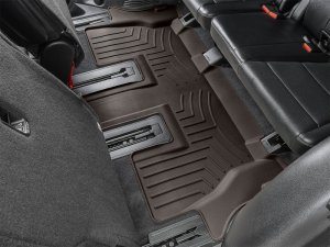 Kia Telluride FloorLiner HP - Rear - WeatherTech - Cocoa - `20-`27