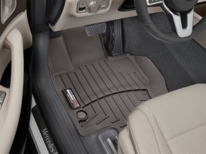 Mercedes-Benz GLE-Class Floor Mats - Front - WeatherTech - FloorLiner DigitalFit - Cocoa - `20-`27