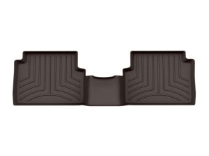 Ford Maverick Floor Mat Set - Rear - WeatherTech - FloorLiner HP - Cocoa - `22-`25