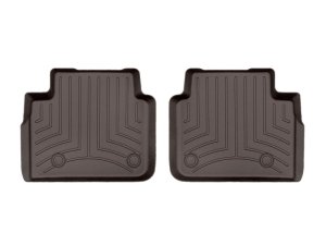 Jeep Grand Cherokee L Floor Mat Set - Rear - WeatherTech - FloorLiner HP - Cocoa - `21-`23
