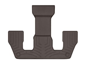 Jeep Grand Cherokee L Floor Mat Set - Rear - WeatherTech - FloorLiner HP - Cocoa - `21-`23