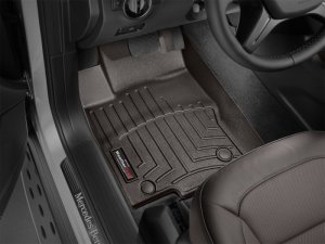 Subaru Forester Hybrid Floor Mats - Front - WeatherTech - FloorLiner DigitalFit - Cocoa - `25-`26
