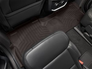 Ford Expedition Max Floor Mat Set - Rear - WeatherTech - FloorLiner HP - Cocoa - `25-`26