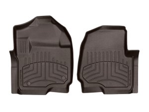 Lincoln Navigator Floor Mats - Front - WeatherTech - FloorLiner HP - Cocoa - `11-`17