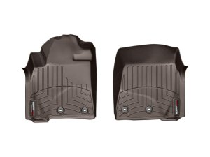 Toyota Land Cruiser FloorLiner - Front - WeatherTech - DigitalFit - Cocoa - `12-`15