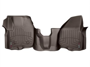 Ford F-550 FloorLiner - Front - WeatherTech - DigitalFit - Cocoa - `12-`16